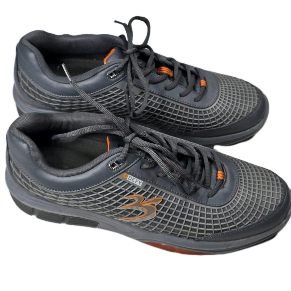 Gravity Defyer Men's TB9011MGO-M Gray Orange Athletic Shoes Size 14.5
